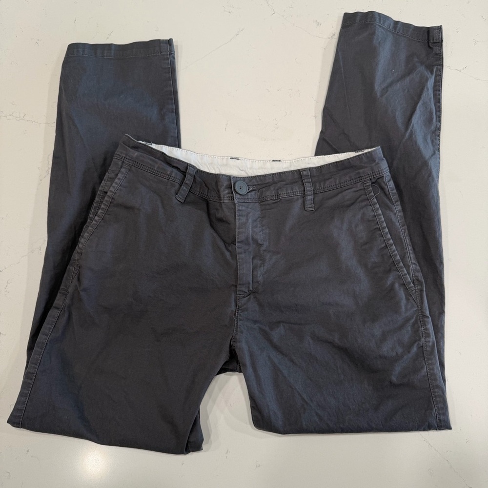 A/X Armani Exchange Men’s Dark Gray Chinos 30x28